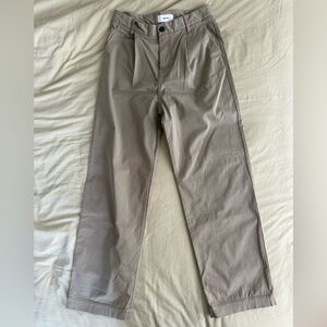 KOTN men’s tailored wide leg trousers